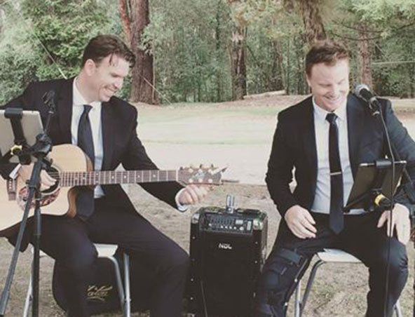 Something Borrowed Acoustic Duo Melbourne - Wedding Singers - Musicians