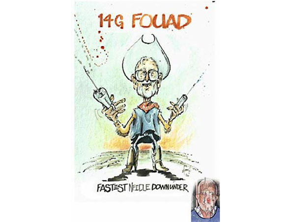 Brisbane Caricaturist - Wayne Flemming - Caricatures - Cartoonist